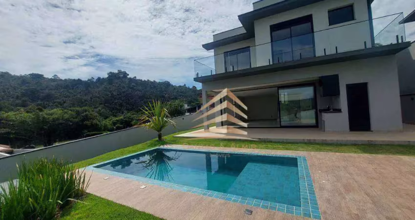 Casa com 3 dormitórios à venda, 203 m² por r$ 1.850.000,00 - condominio quintas da boa vista - atibaia/sp