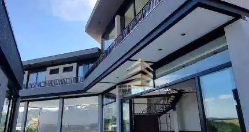 Casa com 4 dormitórios para alugar, 441 m² por r$ 25.000,01/mês - condominio porto atibaia - atibaia/sp
