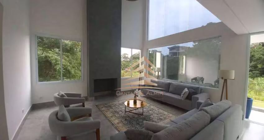 Sobrado com 5 dormitórios para alugar, 550 m² por r$ 22.500,01/mês - condominio porto atibaia - atibaia/sp