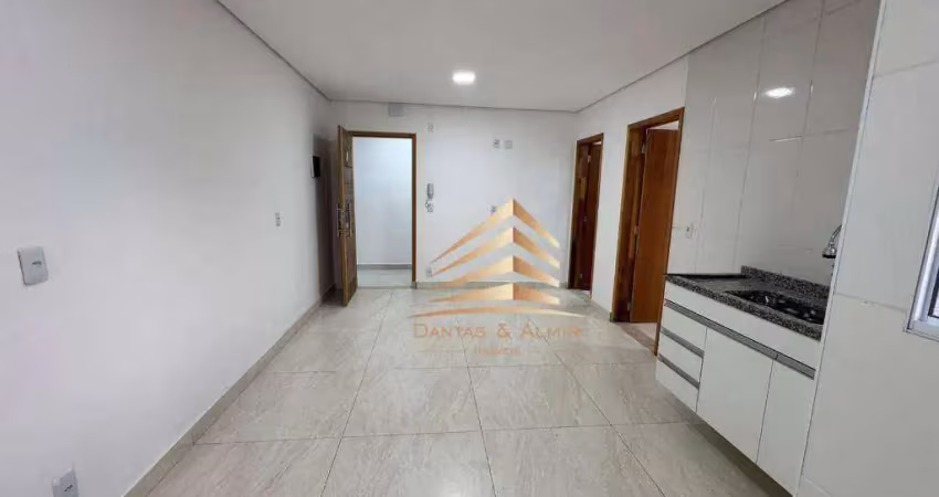 Studio com 1 dormitório para alugar, 34 m² por r$ 1.200,02/mês - jardim vila galvão - guarulhos/sp