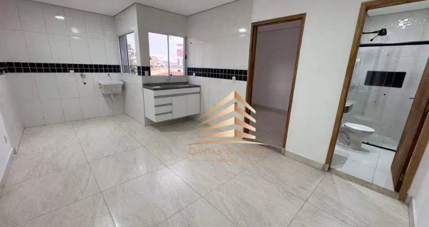 Studio com 1 dormitório para alugar, 28 m² por r$ 1.200,01/mês - jardim vila galvão - guarulhos/sp