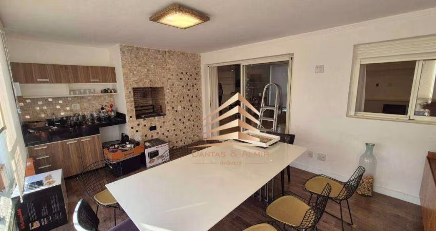 Apartamento para alugar, 134 m² por r$ 7.500,00/mês - macedo - guarulhos/sp