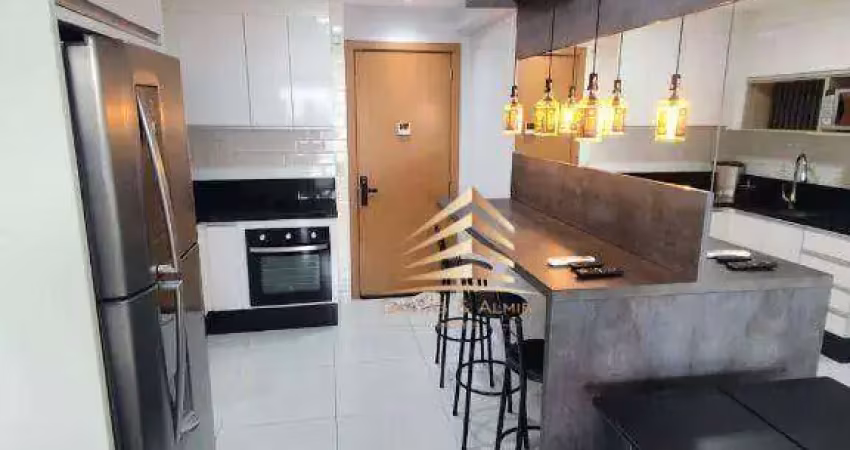 Studio via alameda para alugar  com 1 dormitório , 37 m² por r$ 3.276/mês - centro - guarulhos/sp