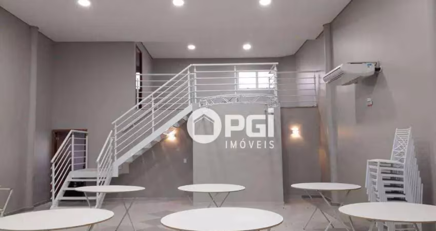 Salão para alugar, 315 m² por r$ 11.123,14/mês - jardim botânico - ribeirão preto/sp