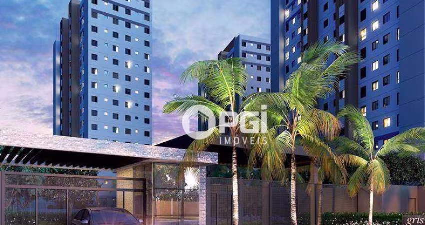 Apartamento com 2 dormitórios à venda, 48 m² por R$ 245.000,00 - Jardim Paulistano - Ribeirão Preto/SP