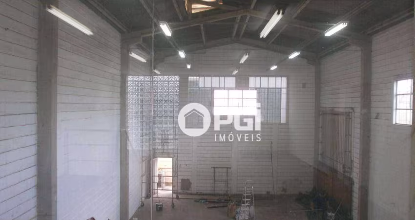 Galpão, 370 m² - venda por R$ 1.100.000,00 ou aluguel por R$ 6.522,18/mês - Vila Carvalho - Ribeirão Preto/SP