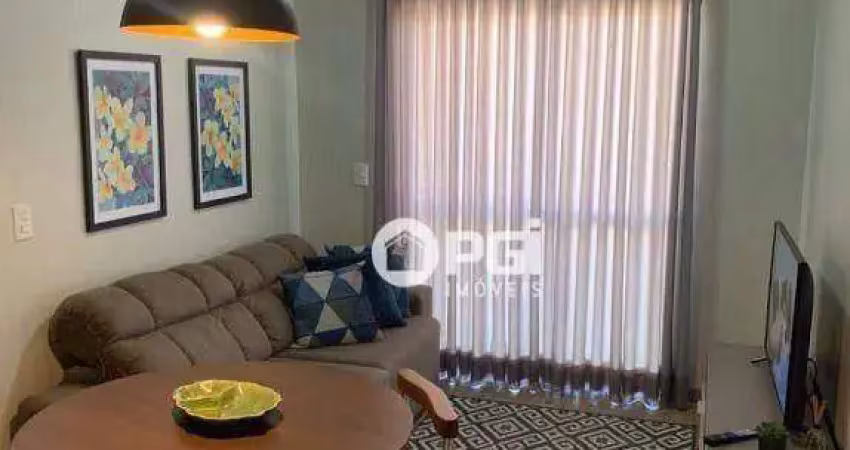 Apartamento com 1 dormitório para alugar, 47 m² por r$ 2.923,00/mês - jardim botânico - ribeirão preto/sp