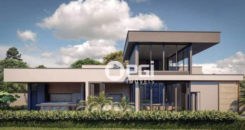 Casa com 4 dormitórios à venda, 263 m² por R$ 2.820.000,00 - Bonfim Paulista - Ribeirão Preto/SP