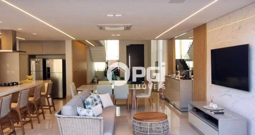 Sobrado com 3 dormitórios à venda, 305 m² por R$ 3.200.000,00 - Alphaville III - Ribeirão Preto/SP