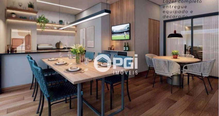 Apartamento com 2 dormitórios à venda, 2376 m² por R$ 579.221,00 - Nova Aliança - Ribeirão Preto/SP