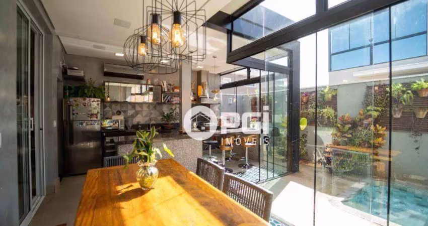 Casa com 3 dormitórios à venda, 145 m² por r$ 1.280.000,00 - jardim cybelli - ribeirão preto/sp