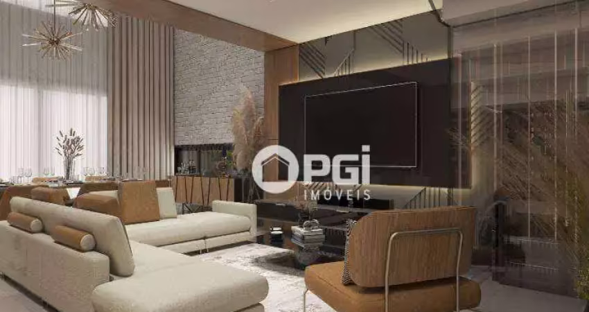 Sobrado com 4 dormitórios à venda, 450 m² por r$ 5.000.000,00 - distrito de bonfim paulista - ribeirão preto/sp