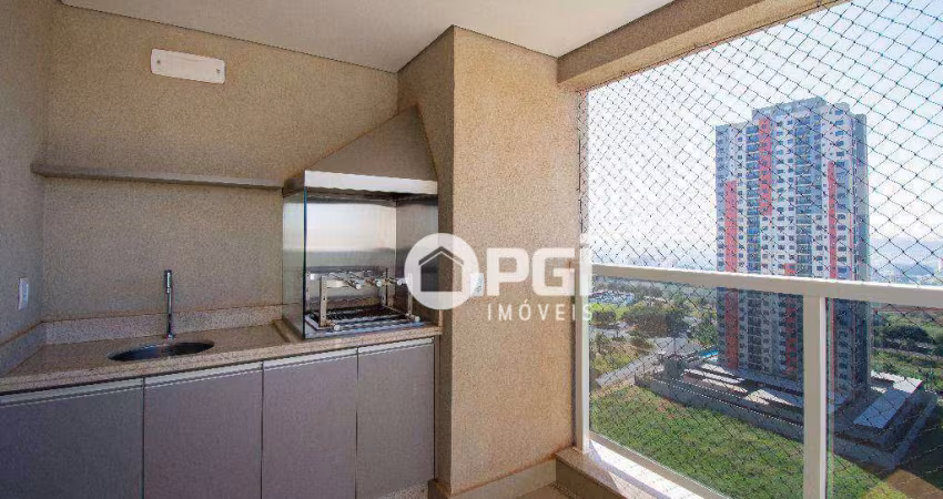 Apartamento com 3 dormitórios para alugar, 93 m² por R$ 4.945/mês - Quinta da Primavera - Ribeirão Preto/SP