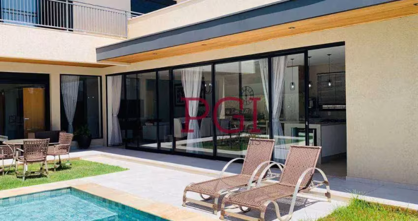 Sobrado com 4 dormitórios à venda, 343 m² por r$ 2.950.000,00 - residencial e empresarial alphaville - ribeirão preto/sp