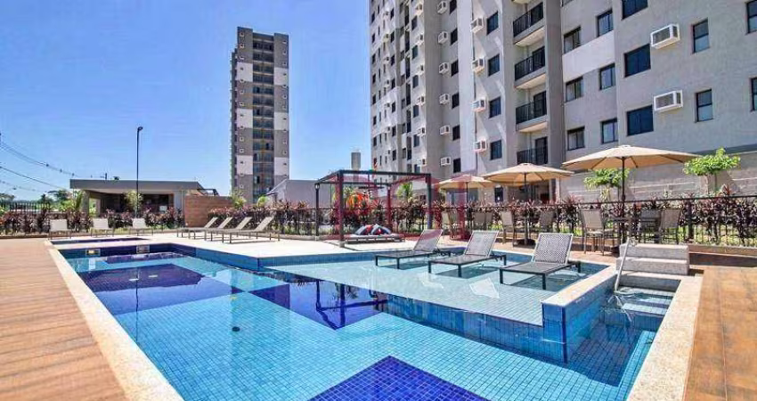 Apartamento com 2 dormitórios para alugar, 51 m² por R$ 2.640/mês - Olhos DAgua - Ribeirão Preto/SP