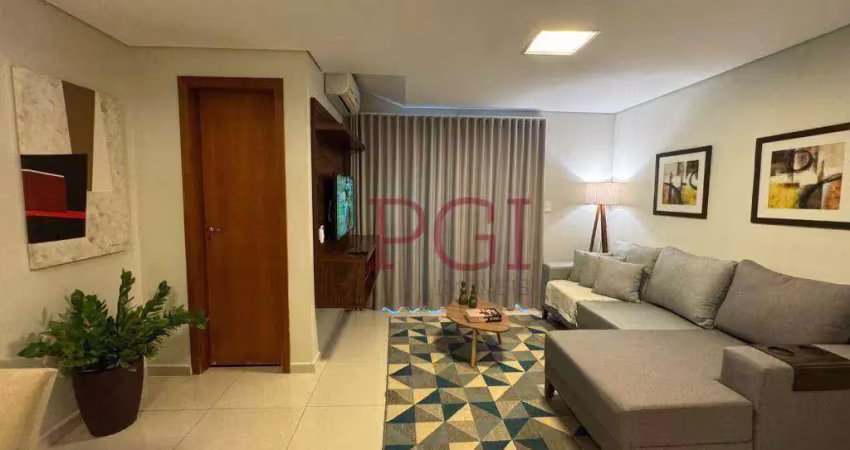 Apartamento com 2 dormitórios para alugar, 89 m² por r$ 4.761,60/mês - nova aliança - ribeirão preto/sp