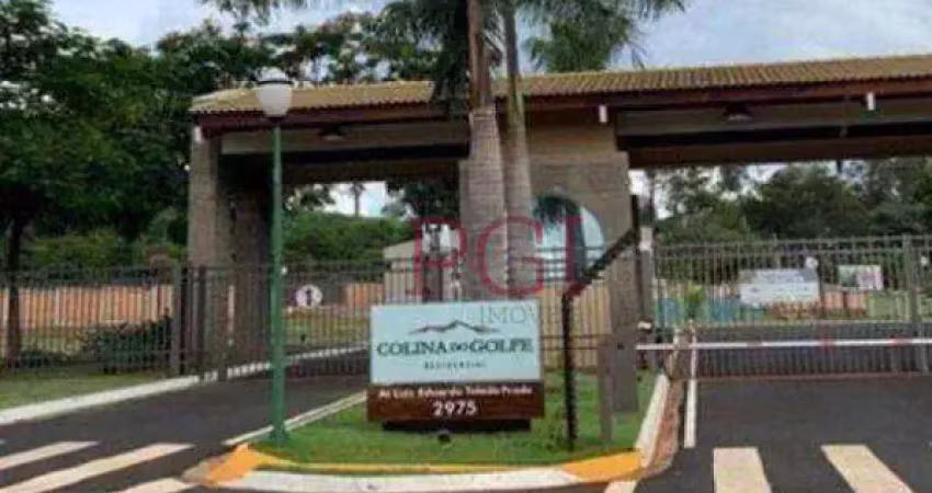 Terreno à venda, 435 m² por r$ 600.000,00 - condominio colina do golfe - ribeirão preto/sp