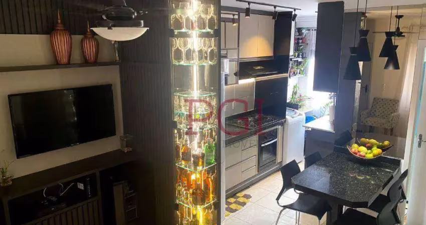 Apartamento com 2 dormitórios à venda, 44 m² por r$ 237.600 - parque industrial lagoinha - ribeirão preto/sp