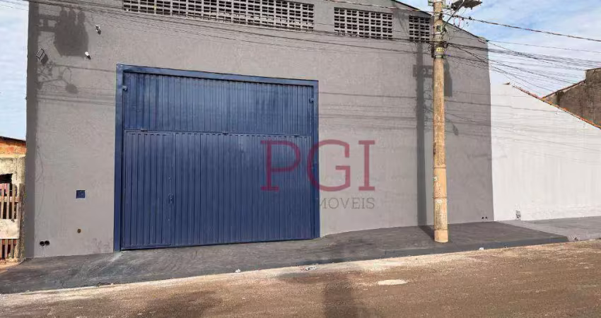 Galpão para alugar, 630 m² por r$ 6.800/mês - jardim salgado filho - ribeirão preto/sp