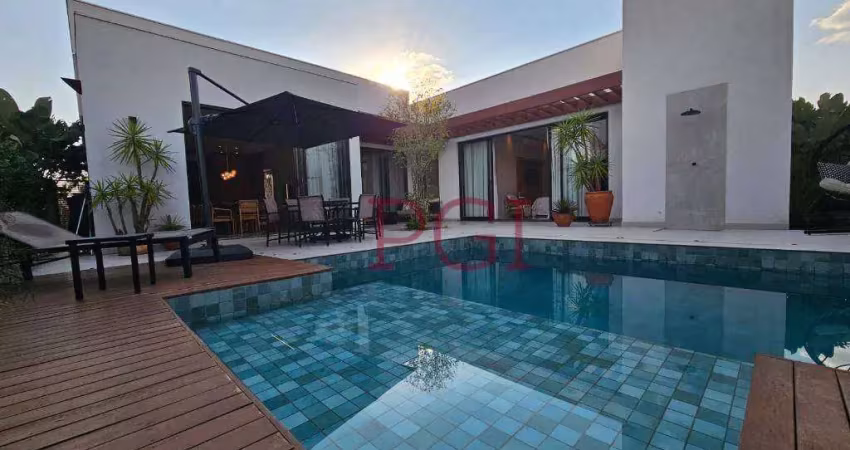 Casa com 3 dormitórios à venda, 327 m² por r$ 3.290.000 - residencial e empresarial alphaville - ribeirão preto/sp