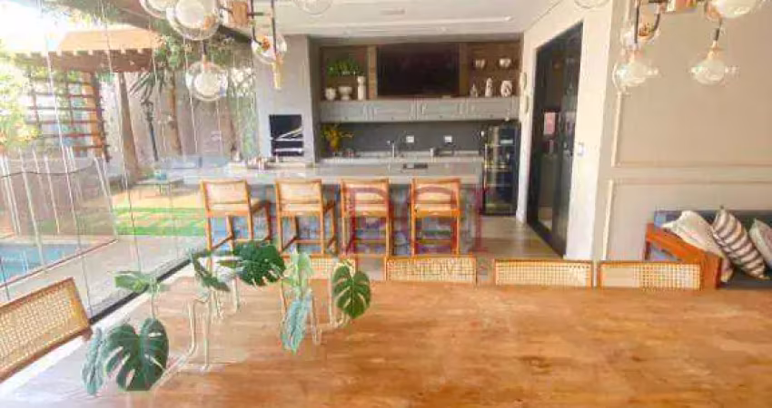 Sobrado com 5 dormitórios à venda, 339 m² por r$ 3.690.000 - vila do golf - ribeirão preto/sp