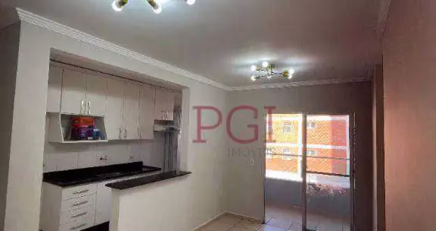 Apartamento com 3 dormitórios à venda, 62 m² por r$ 290.000 - jardim palma travassos - ribeirão preto/sp