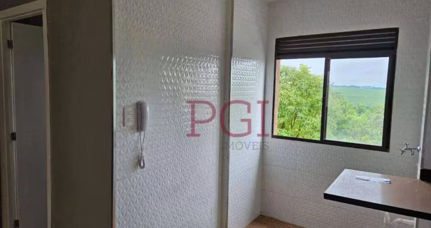 Apartamento com 2 dormitórios à venda, 45 m² por r$ 194.400 - jardim santa cecilia  bonfim paulista - ribeirão preto/sp