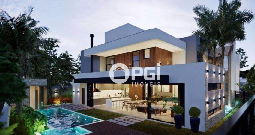 Casa com 5 dormitórios à venda, 500 m² por R$ 4.500.000,00 - Alphaville - Ribeirão Preto/SP