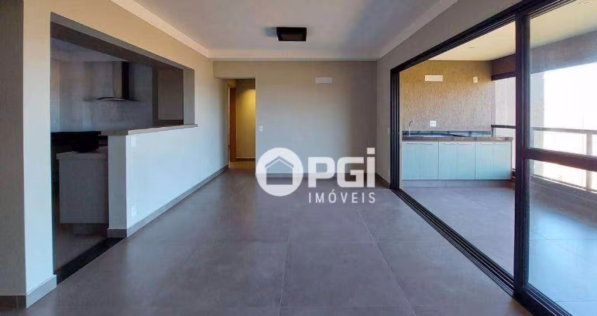 Apartamento com 2 dormitórios para alugar, 118 m² por R$ 5.650,00/mês - Jardim Olhos D'Água - Ribeirão Preto/SP