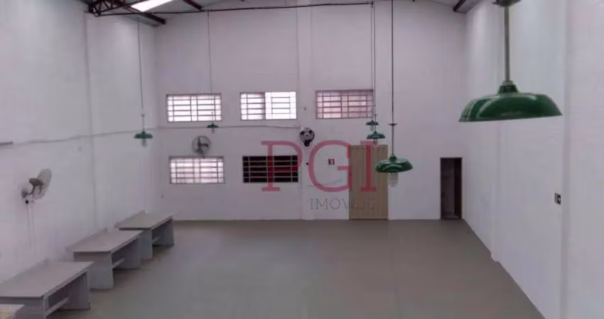 Galpão para alugar, 450 m² por r$ 9.555,00/mês - residencial e comercial palmares - ribeirão preto/sp