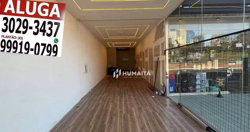 Loja para alugar, 70 m² por R$ 4.800,00/mês - Centro - Londrina/PR