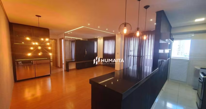 Apartamento com 2 dormitórios para alugar, 77 m² por R$ 3.600,00/mês - Gleba Fazenda Palhano - Londrina/PR