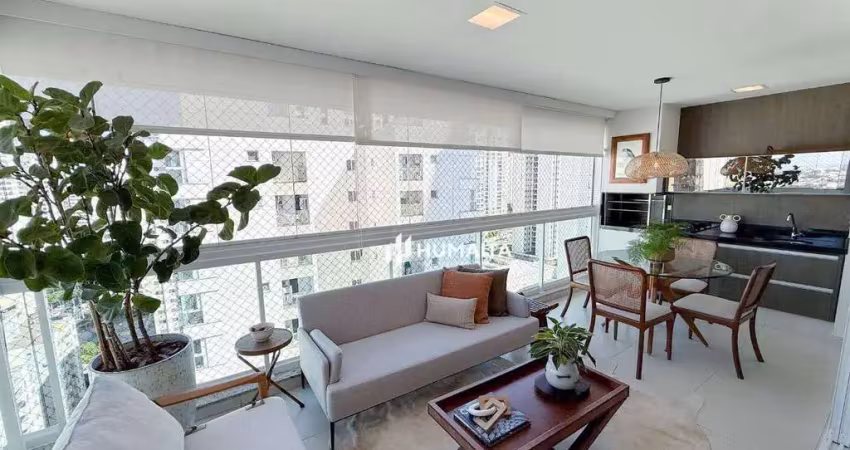 Apartamento com 3 dormitórios à venda, 133 m² por r$ 1.430.000,00 - gleba fazenda palhano - londrina/pr