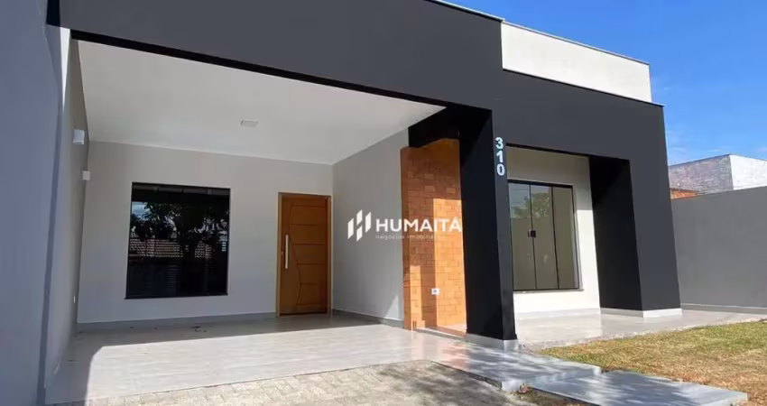Casa nova com 3 dormitórios à venda, 124 m² por r$ 600.000 - residencial abussafe ii - londrina/pr