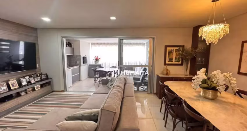 Apartamento com 3 dormitórios à venda, 132 m² por r$ 1.390.000,00 - edifício fernando pessoa - gleba palhano - londrina/pr