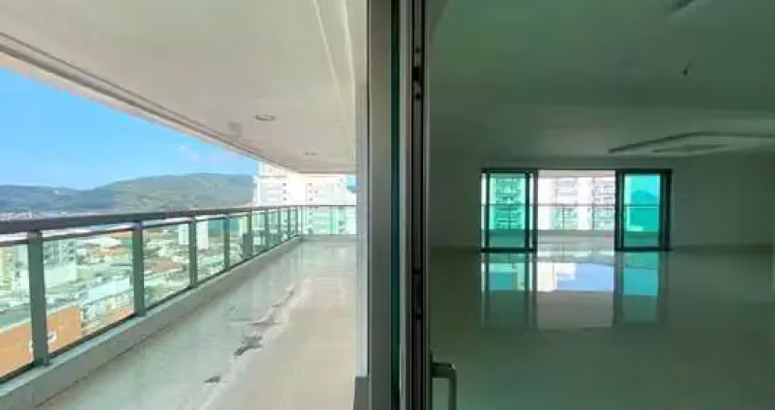 Apartamento de luxo na Ponta da Praia, Santos-SP: 4 quartos, 4 suítes, 3 salas, 6 banheiros, 4 vagas, 488m² - Residencial Golden Palace.
