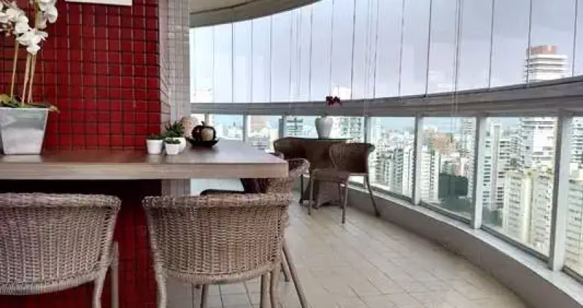 Apartamento de luxo à venda em Santos-SP, 3 quartos, 3 suítes, 2 salas, 5 banheiros, 3 vagas de garagem, 160m² - Residencial Avignon Residence, Boqueirão.
