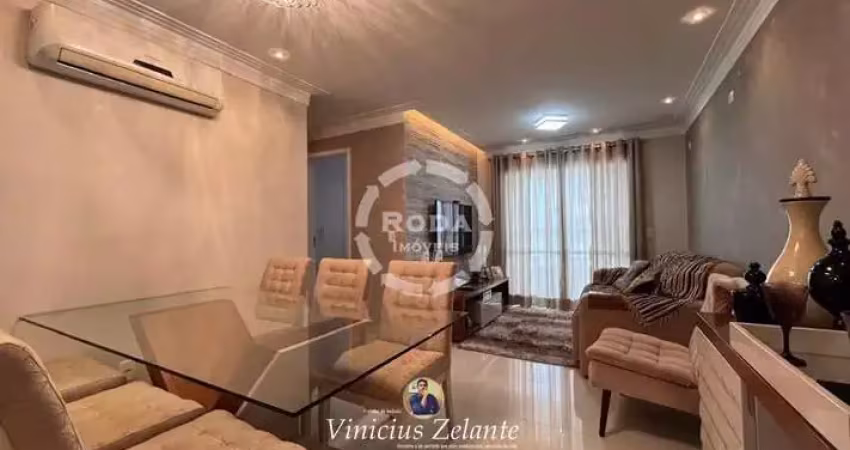 Excelente oportunidade! Apartamento à venda em Santos-SP, Ponta da Praia. 3 quartos, 1 suíte, 2 salas, 2 banheiros, 1 vaga, 77m².