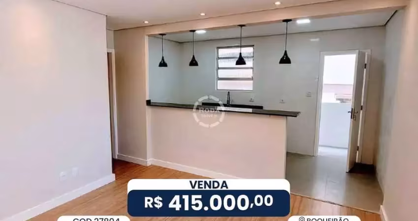 Apartamento à venda no Boqueirão, Santos-SP: 2 quartos, 1 sala, 1 banheiro, 1 vaga de garagem, 70 m² de área.