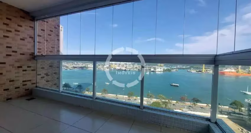 Apartamento de luxo na Ponta da Praia: 3 quartos, 1 suíte, 2 salas, 3 banheiros, 2 vagas, 123m² - Residencial Stella Magna