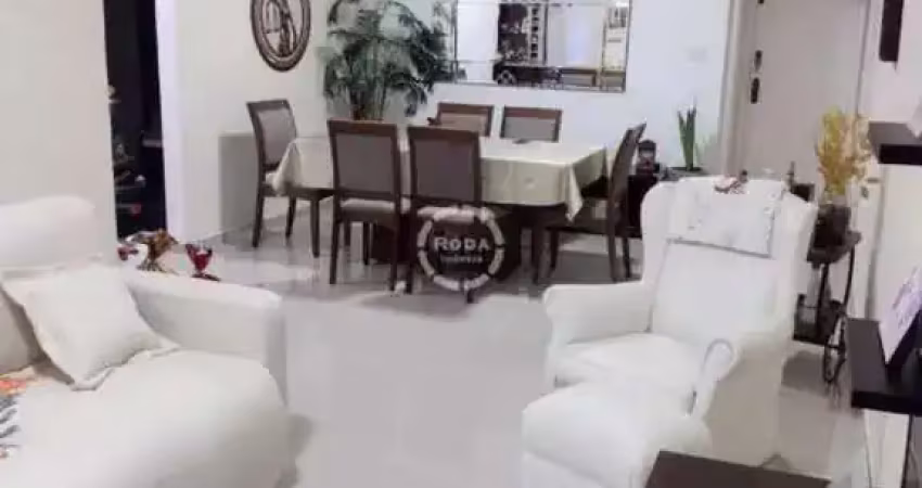 Imperdível apartamento à venda em Santos-SP, no bairro Campo Grande, com 3 quartos, 1 suíte, 2 salas, 3 banheiros, 1 vaga de garagem e 117,00 m² de área.