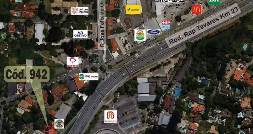 Terreno comercial frente p/ raposo tavares - 1.320 m² - venda / locação - vizinho a cobasi gv e guarda civil!