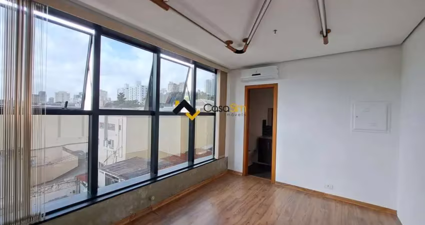 Sala comercial para locação em são bernardo do campo, centro, 1 banheiro, 1 vaga