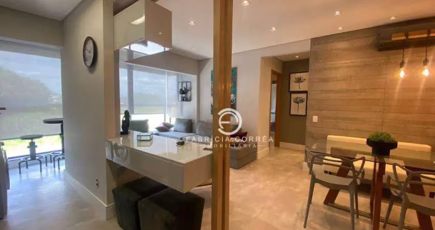 Apartamento com 2 dormitórios à venda, 68 m² por r$ 610.500,00 - residencial portal da mantiqueira - taubaté/sp