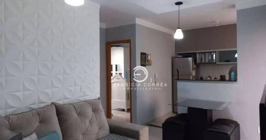 Apartamento com 2 dormitórios à venda, 54 m² por r$ 225.000,00 - parque senhor do bonfim - taubaté/sp