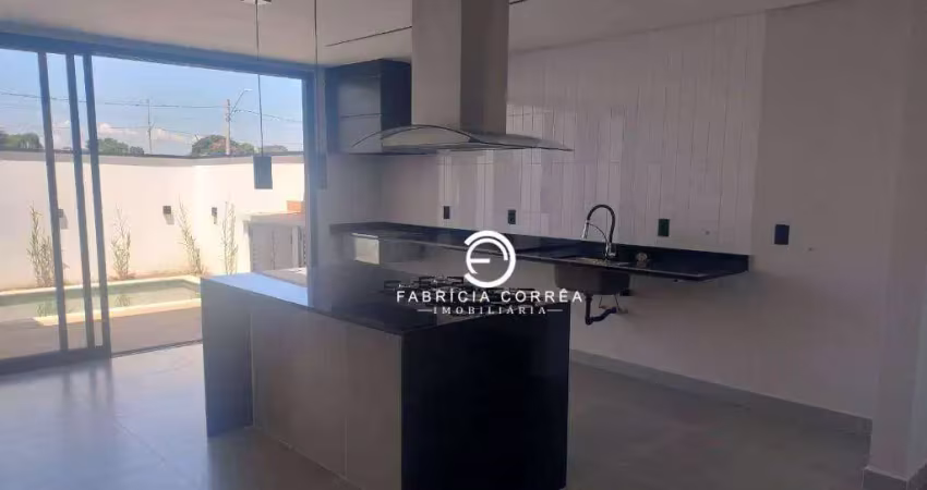 Casa térrea completa com 3 suítes, espaço gourmet e piscina