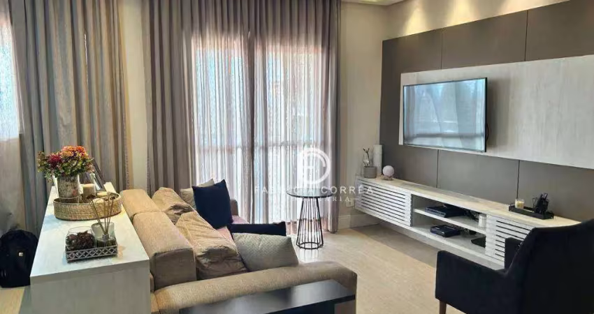 Apartamento com 2 dormitórios à venda, 82 m² por r$ 570.000,00 - residencial cyan - taubaté/sp