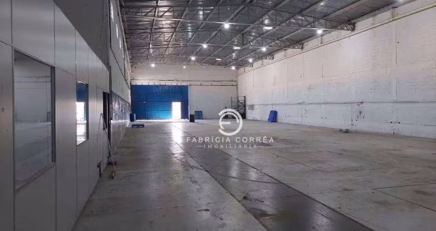 Galpão para alugar, 825 m² por r$ 14.007,00/mês - quinta das frutas - taubaté/sp