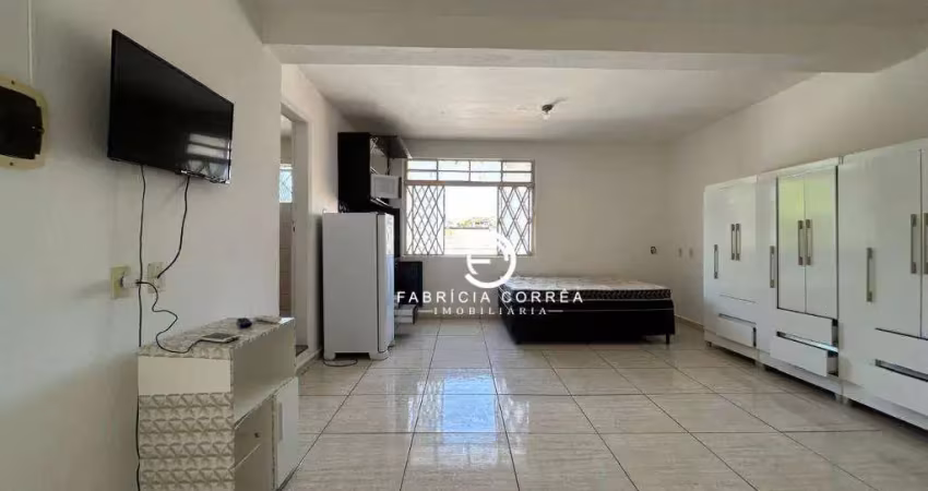 Kitnet com 1 dormitório para alugar, 30 m² por r$ 1.200,00/mês - centro - taubaté/sp