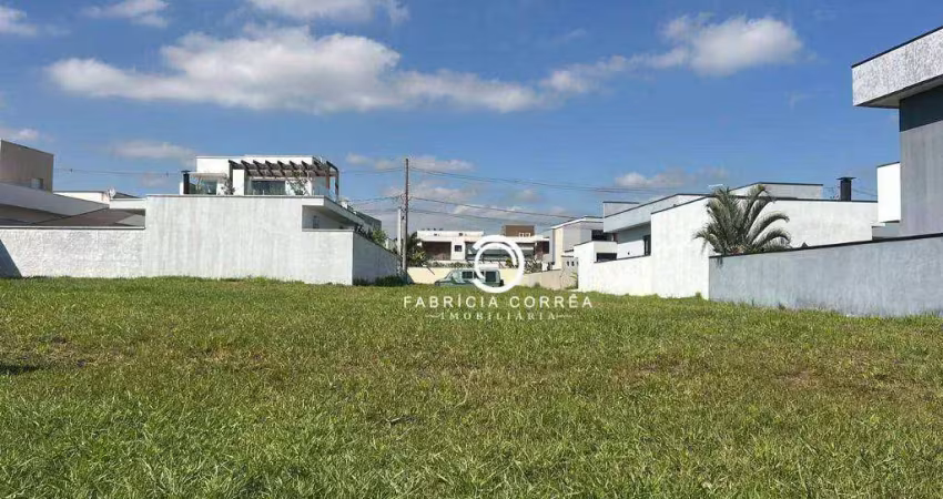 Terreno em condomínio fechado à venda na Avenida Carlos Pedroso da Silveira, Residencial Ouroville, Taubaté